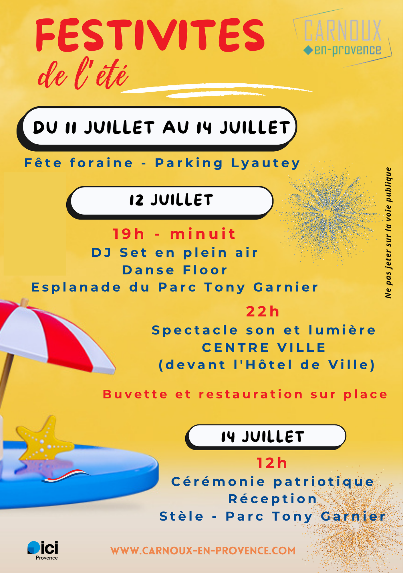 FESTIVITES DE L'ETE