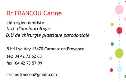 Dr FRANCOU Carine