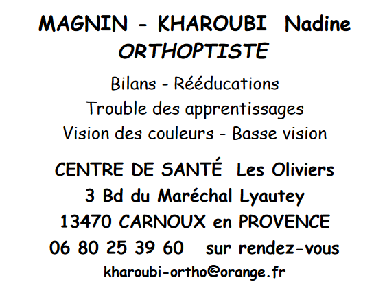 MAGNIN-KHAROUBI Nadine
