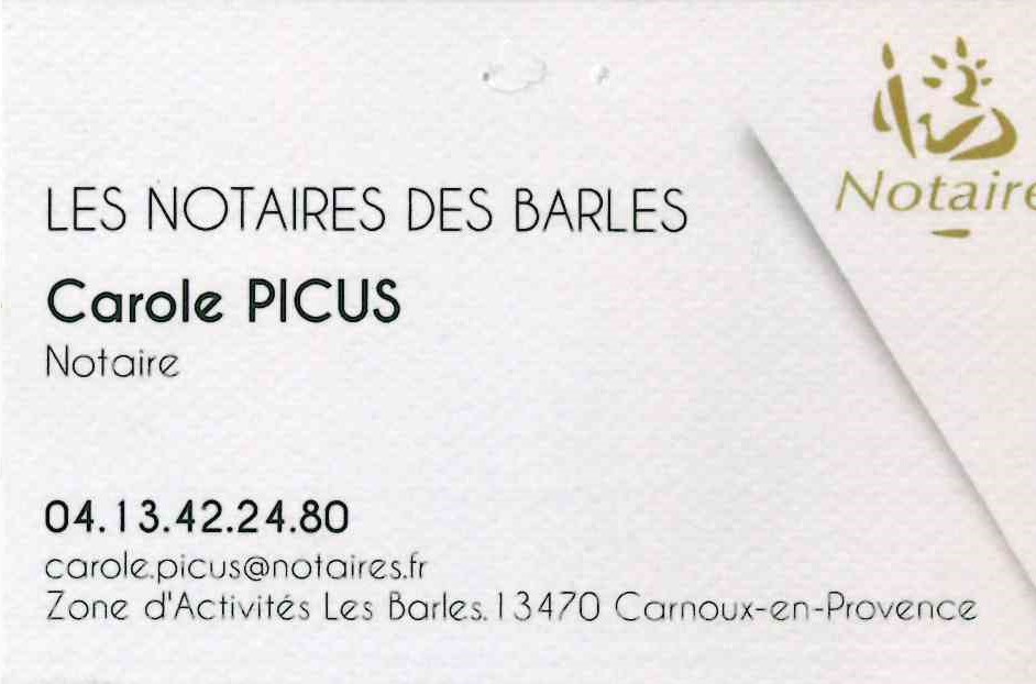 Maitre PICUS Carole